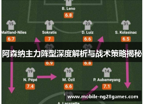 阿森纳主力阵型深度解析与战术策略揭秘