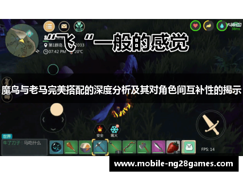 魔鸟与老马完美搭配的深度分析及其对角色间互补性的揭示